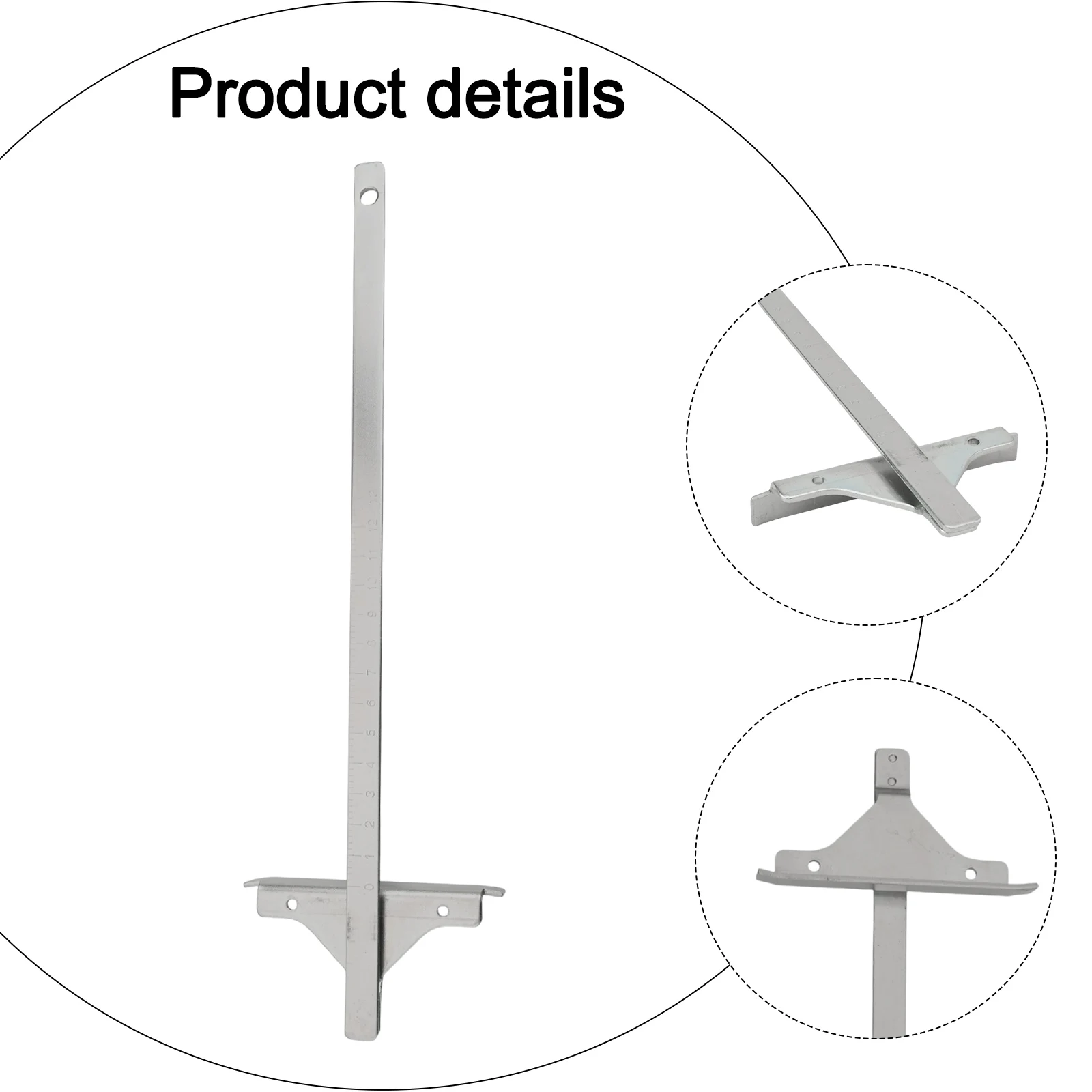 Compatible for rip Fence Cordless for rip Fence Metal Material for sliver for Color 1pc Quantity Compatible With DW936 Trim