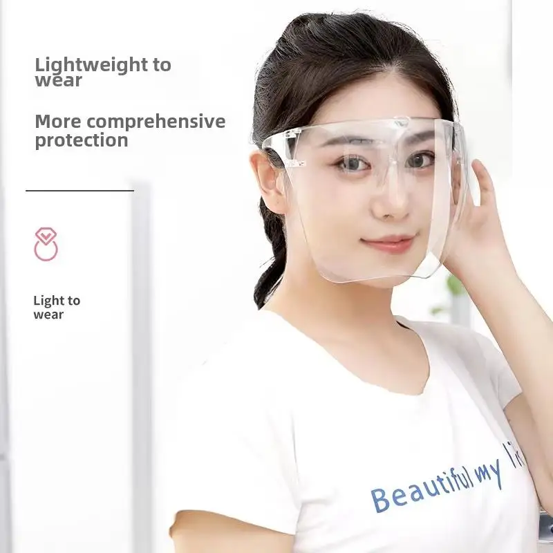 Kitchen Cooking Mask BBQ Oil Proof Smoke Proof Eye Protection Onion Cutting Protective Glasses Full Enclosure Device