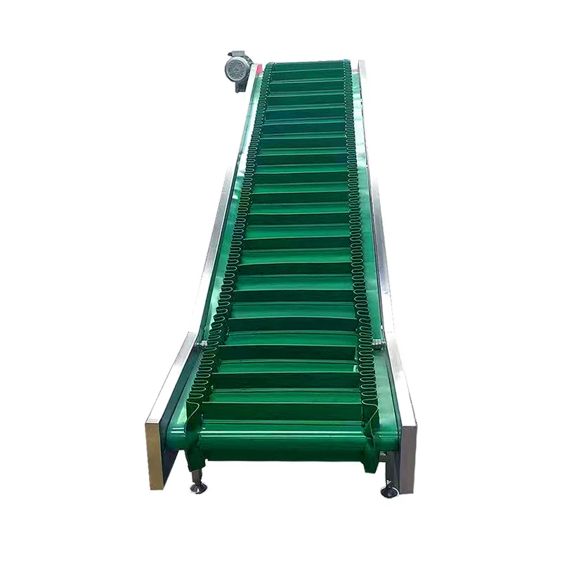 

Climbing belt conveyor, granular material conveying, unloading, loading, hoist, food conveyor, belt conveyor