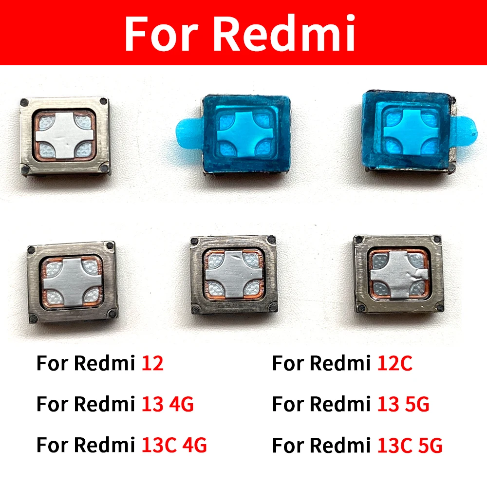 10 Pcs For Xiaomi Redmi 13C 13 12C 12 4G 5G Front Top Earpiece Earphone Ear Speaker Sound Receiver