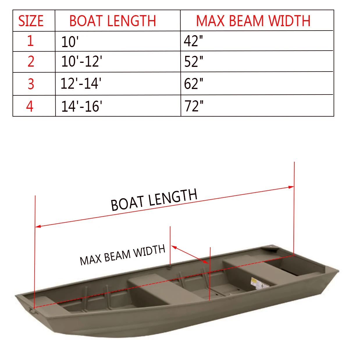 210D Trailerable Jon Boat Cover Heavy Duty Open Boat Cover Fishing Ski Waterproof Sunproof Anti UV V-Hull Boat Cover