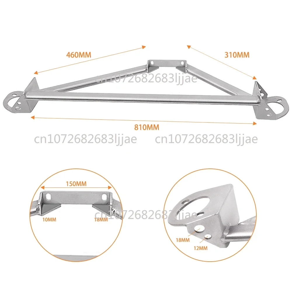 Front Upper Strut Tower Brace Bar Kit for Civic EG EK8 EJ9 Integra DC2