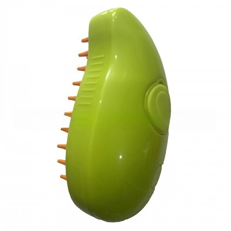 

Electric Mist Pet Grooming Brush Cat Dog Massage Deshedding Soft Silicone Teeth Skin Friendly Refillable Tank Reduce Flying Hair