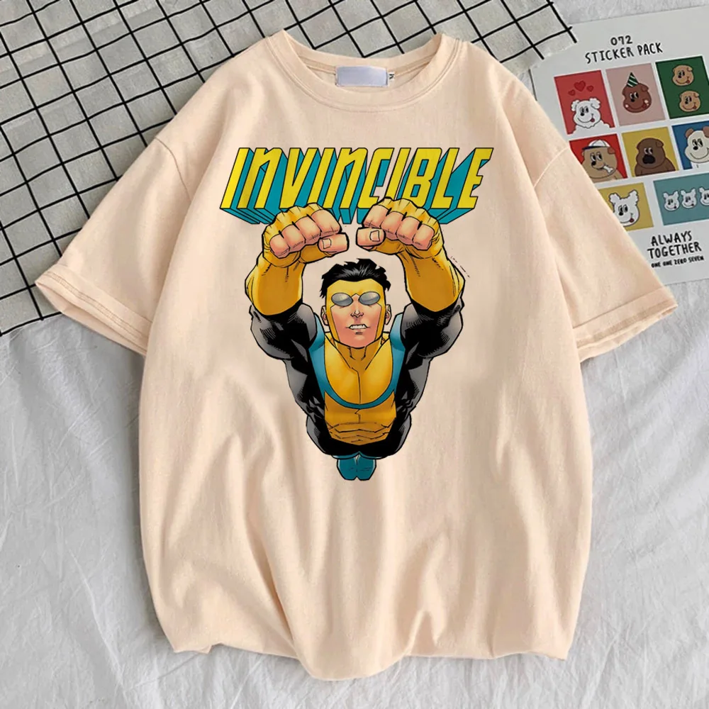 Camisa invincible mujer moda clásica harajuku psicodélico gráfico kawaii camiseta hip hop estética 2000s Vintage mujer gótico