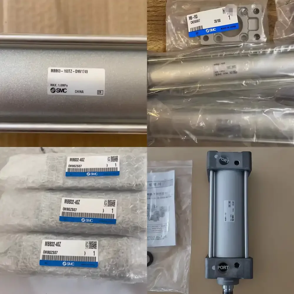 

SMC Original Air Cylinder MBB32-100Z MBB63-800Z Standard Cylinder Standard Type Double Acting, Single Rod