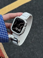 Metal Watch Case For Apple Watch 40mm 41 42mm 44 45mm 46mm 49mm Soft Silicone Protector Cover For iWatch 10 Ultra 9 8 7 6 5 Se 4