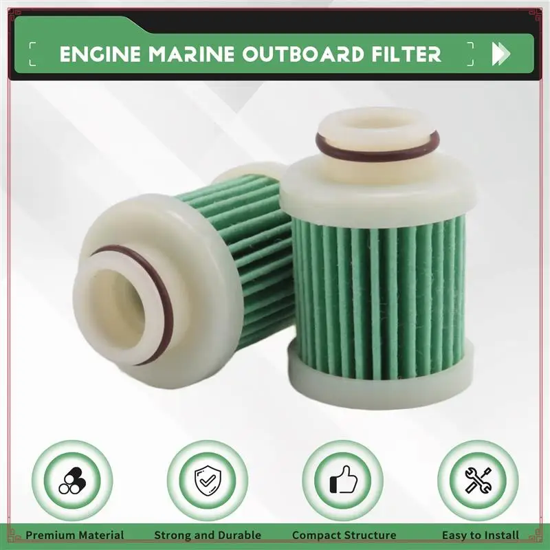 

12Pcs 40-115Hp 4-Stroke Fuel Filter For F40A F50 T50 F60 T60 Engine Marine Outboard Filter 6D8-WS24A-00