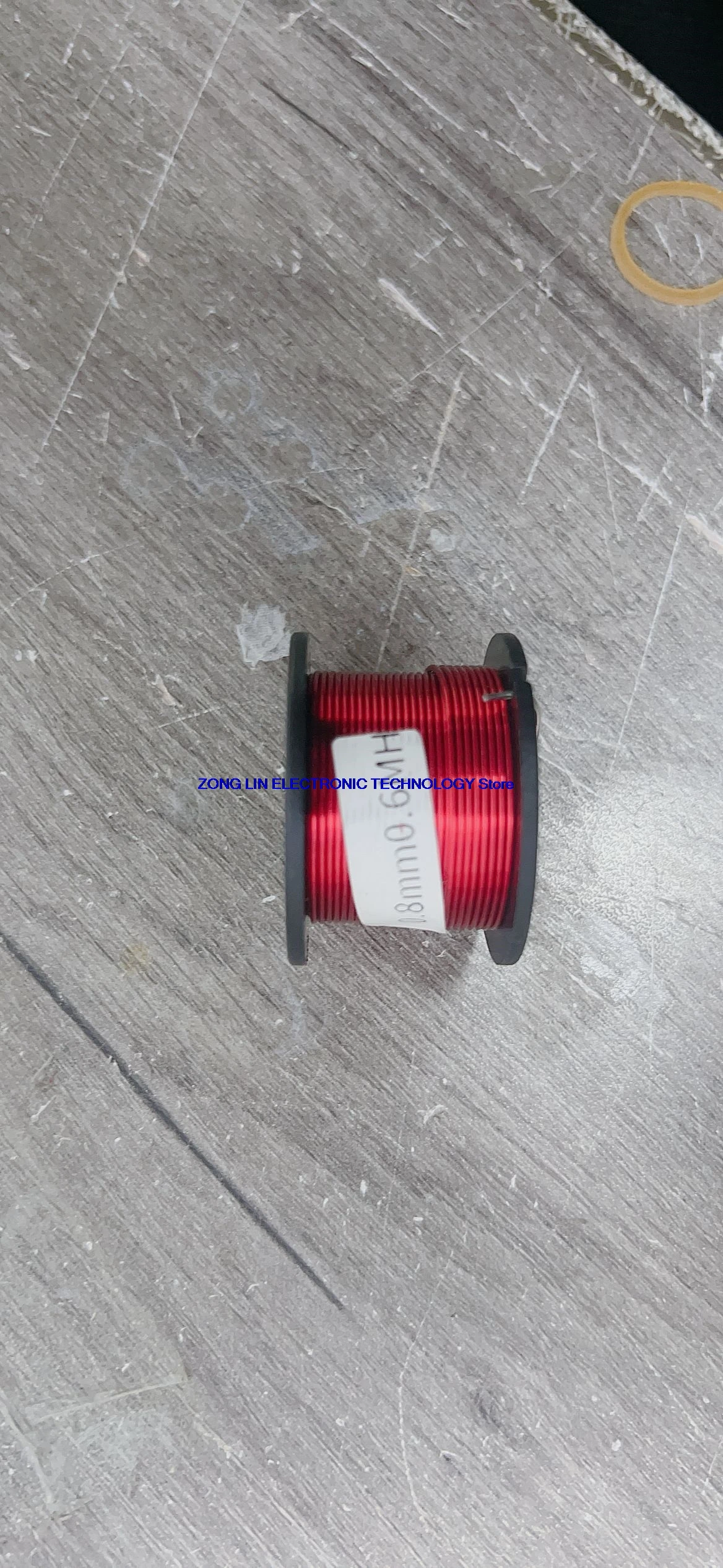 0.8MM   Oxygen free copper bone overhead core inductor coil customized fever speaker frequency divider car audio