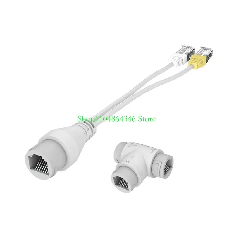 5ASD Camera Camera Splitter разъем кабельного разъема 2-в-1 разъем сетевого кабеля