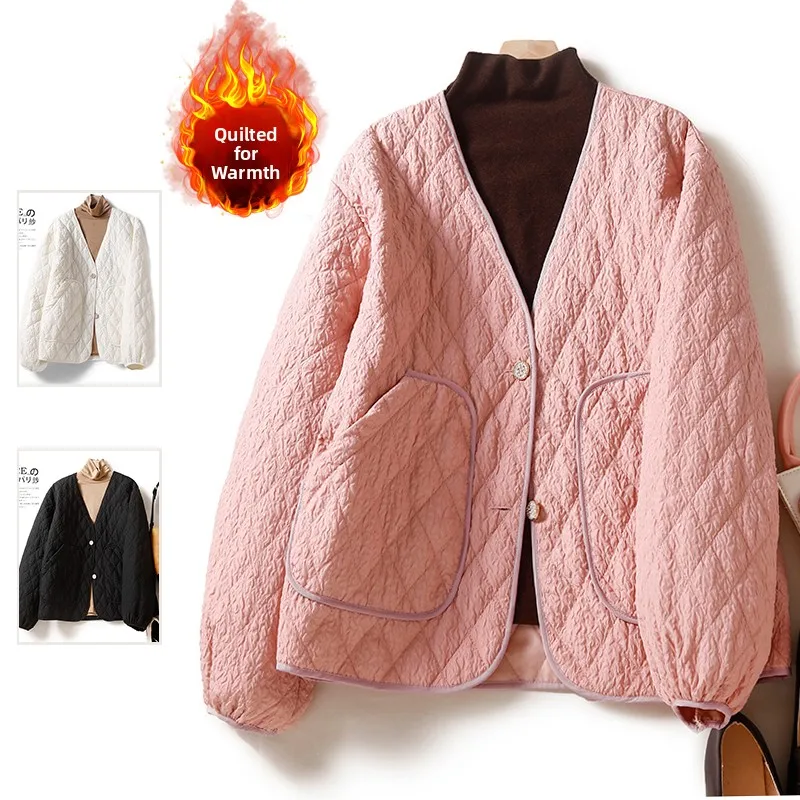 

Теплый хлопковый жилет Jaet V-Ne Long Sve, легкий жилет с наполнителем, большой размер, женский модный художественный свободный крой