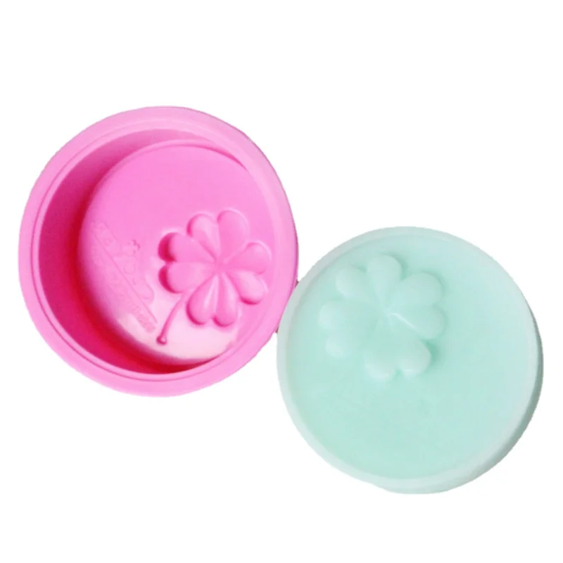 Multi Style Clover Silicone Soap Mold Flower Candle Resin Plaster Mould Chocolate Cake Making Tool Home Decor Mother‘s Day Gifts