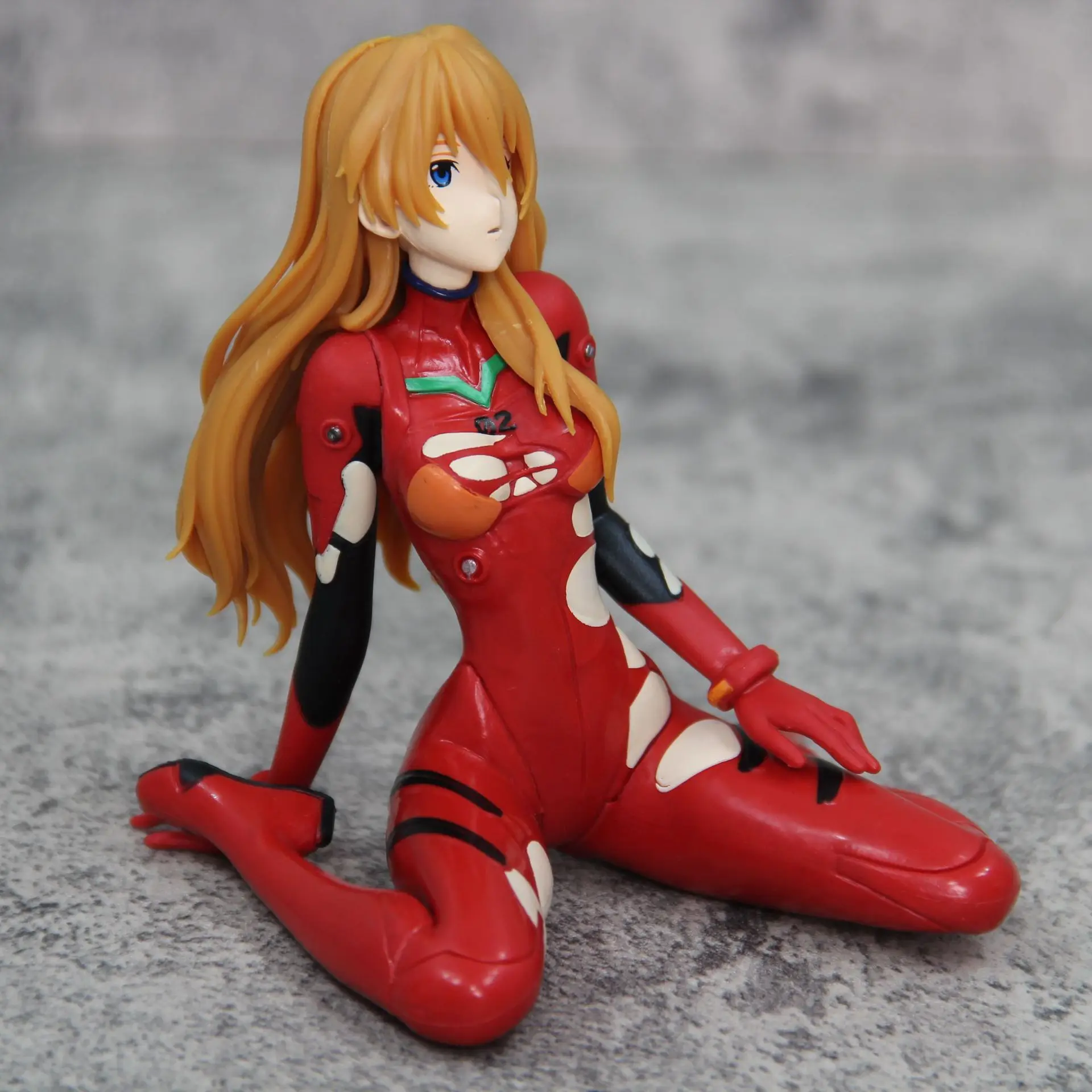 NEON GENESIS EVANGELION Anime Figure Asuka Shikinami EVA Exploding Clothes Action Figure Pvc Children Gift Toys