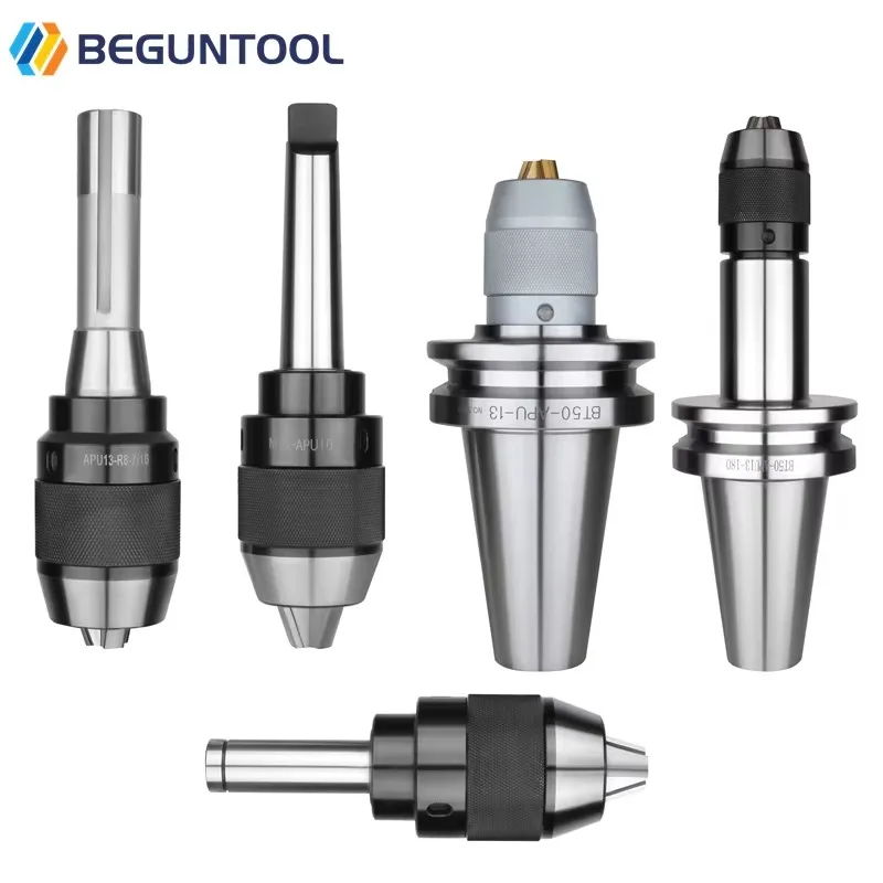 High Quality BT30 BT40 BT50 APU08 APU13 APU16 Tool Holder BT APU Integrated Self-tightening Lathe Tools Holder