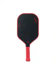 T700 Pickleball raket sıcak satış bez tahıl buzlu high-end karbon fiber buzlu kurulu uzun sap 16MM kriket güç kaymaz