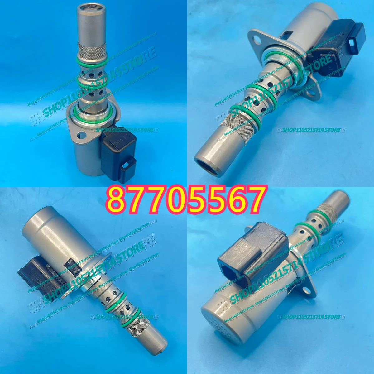 High Quality Hydraulic Solenoid Valve 24V 87705567 for Case Engine 580N 580SM 580SN 590SM Loader B95CTC B110B B115B B110BTC B95B