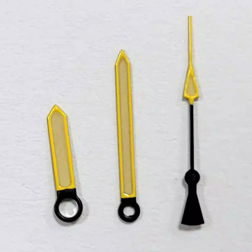 الأيدي الخضراء المضيئة NH35 مؤشرات استبدال ساعة الأيدي 3 دبابيس لحركة NH35/NH36 ثلاثة إبر تعديل الملحقات