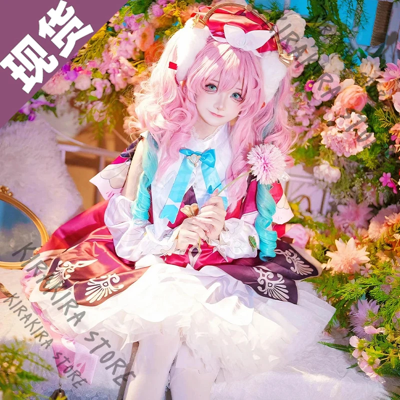 

Honkai: Star Rail Hyacine Lolita Characters Role-playing Clothing Cosplay Costume Clothes High Quality Apparel Party Dresses