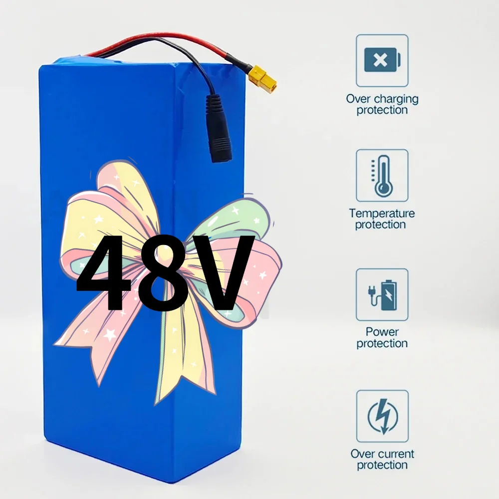 

48V 13s5p 20ah Lithium Battery Pack 48v 20000mAh 250W-1500W for Citycoco Motorized Scooter Batteries Built in BMS