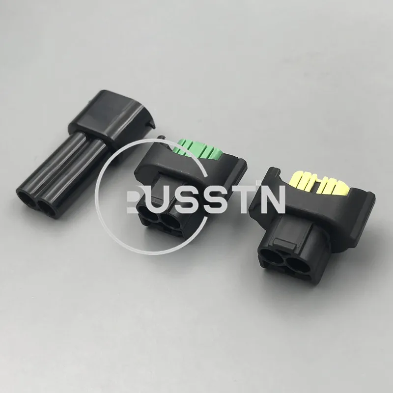 1 Set 2 Hole Fog Lamp Socket AC Assembly Sealed Auto Equivalent For Japanese IAT MAT Applications Mazda Toyota 6189-0935