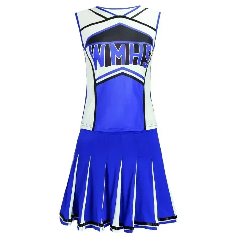 

Костюм болельщика CyGirl в стиле Glee, университетский костюм болельщика, нарядное платье, униформа, школьная одежда Glee Club