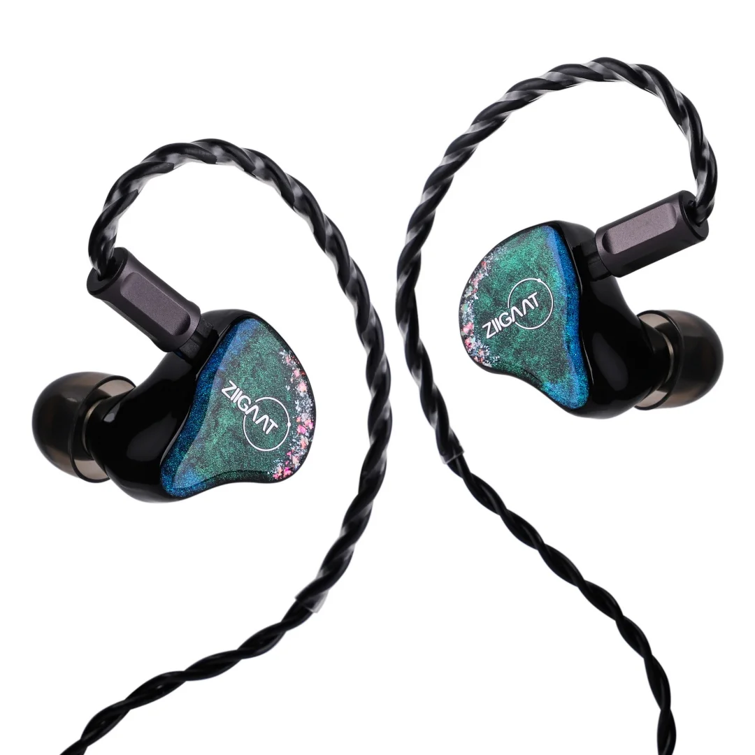 Linsoul ZiiGaat Luna 6 Balanced Armature Drivers Studio IEM Monitor Hifi-Kopfhörer mit 2-poligem austauschbarem Kabel – Detail 10