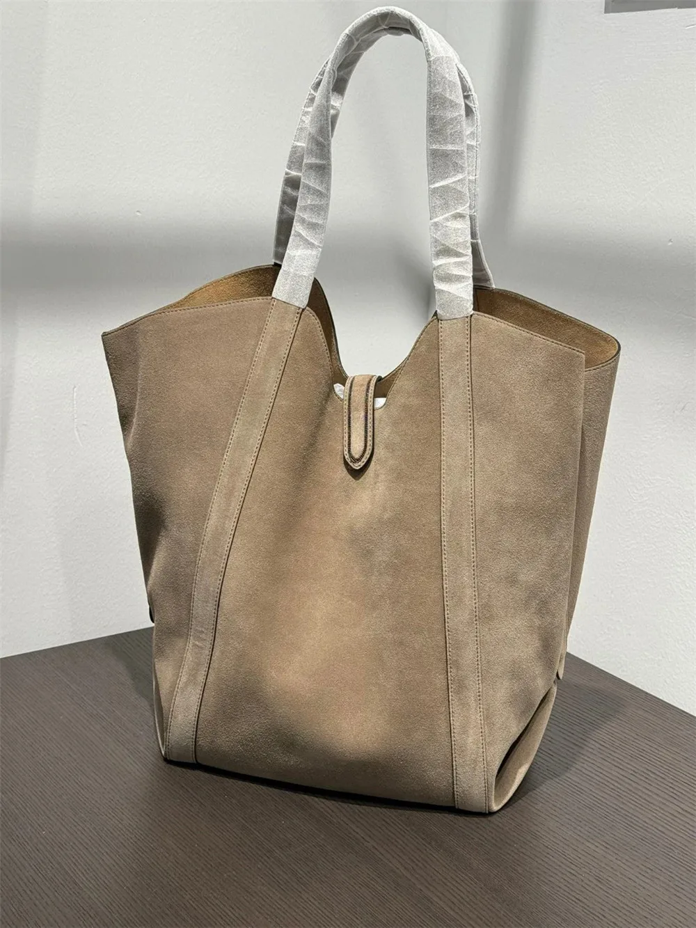 ハンドバッグ,大容量牛革ハンドバッグ,多用途,カジュアル,51x40x15