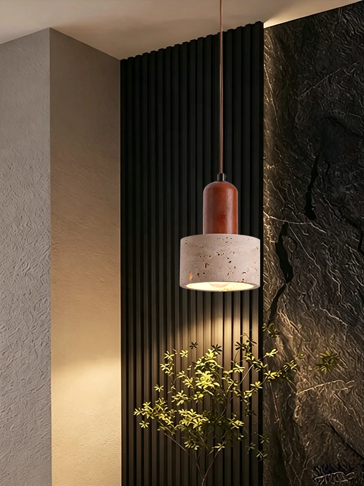 Modern Travertine Stone Pendant Light Versatile In Various Styles Bedroom Dining Room Kitchen Island Decor lamp Fast Delivery