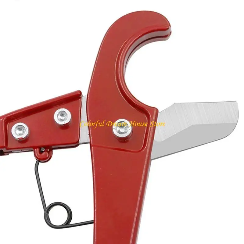 Compact Plastic Pipe Cutter Heavy-Duty PVC Pipe Cutting Tool Tubing Cutter Shears Cuts Multi-Functional Shears