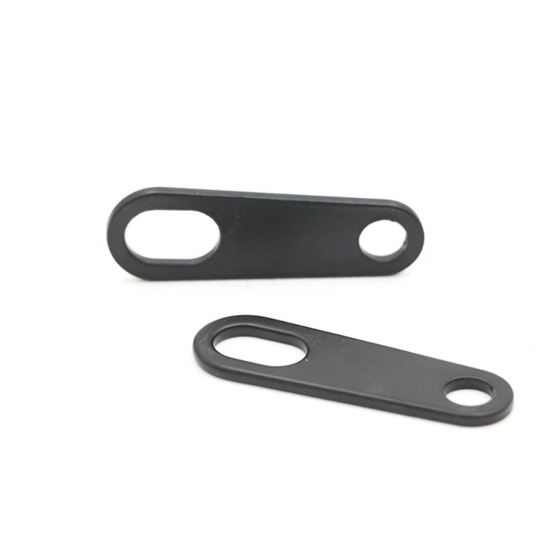 YUNTANMT 2PCS Brackets For Custom Fork Chopper Bobber Cafe Racer Clamp Mounts Moto Indicator Turn Signal Light Lamp Holder Shock