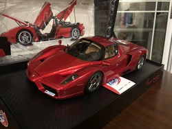 BBR 1:18 Enzo F Metal Red Simulation Limited Edition All Open Alloy Metal Static Car Model Toy Gift