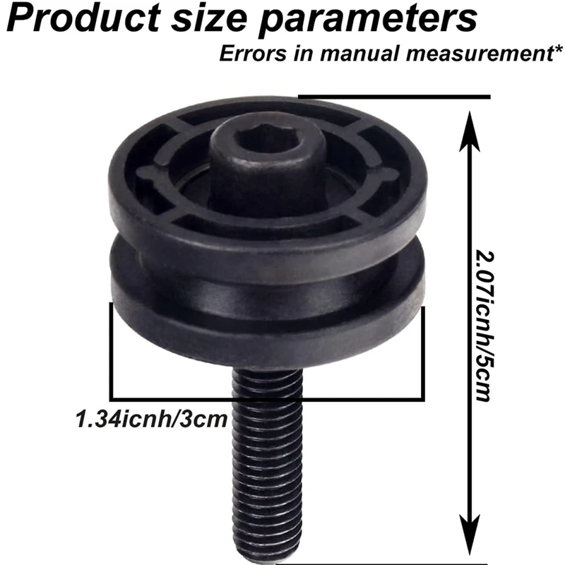 A53Q-305784005 305784001 Tile Saw Roller Assembly Compatible With DT180EVO For 7Inch Tile Saw R4030, R4030S And R4031