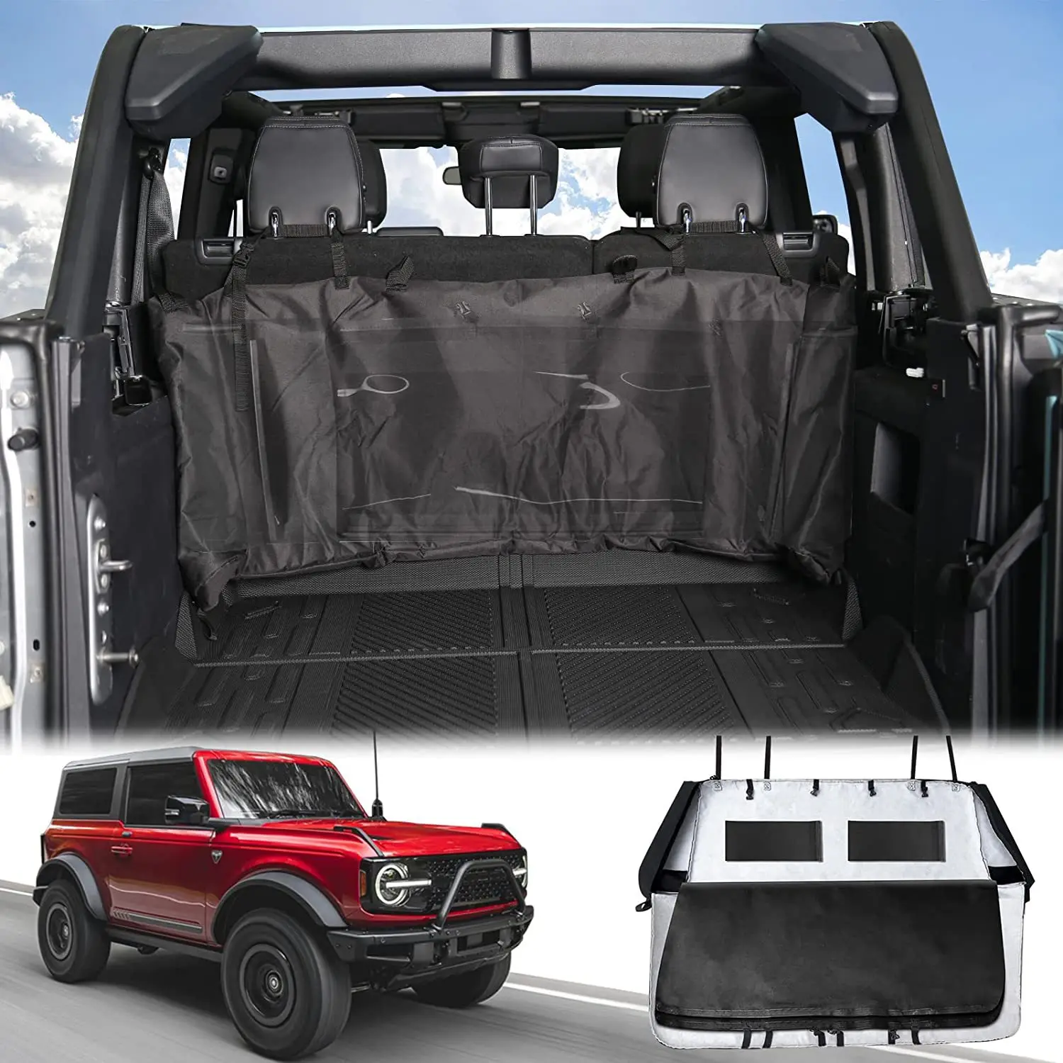 Suitable for 2021-2022 Ford Liema Soft Top Storage Bag Protection Bags Prevent Soft Windows Scratching