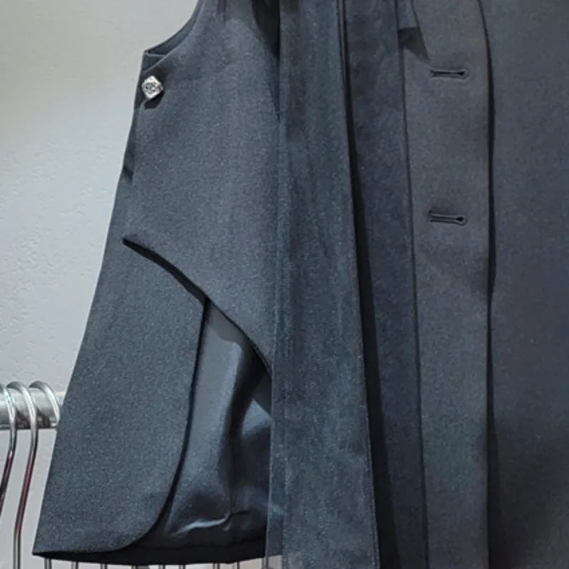 HKSH Frühling Sommer Neue Frauen Flut Stilvolle Koreanische High Street Elegante V-ausschnitt Blazer Weste Dreidimensionale Floral Tank Top HK6257