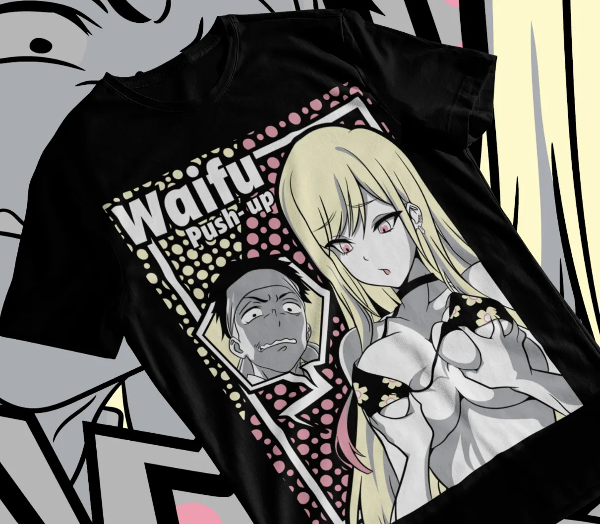 

Marin Kitagawa T-Shirt My Dress Up Darling Anime Lovers Waifu T-Shirt Soft Tee