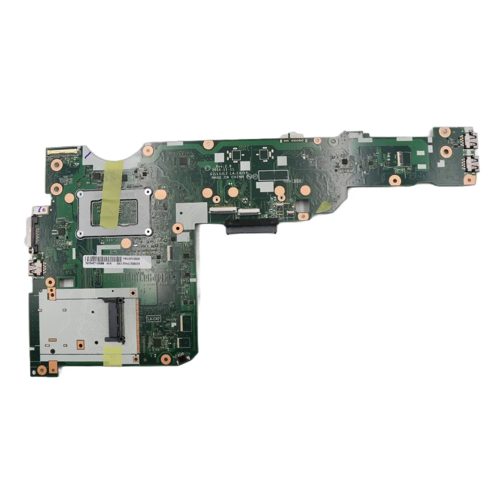 LA-C421P é adequado para lenovo thinkpad l560 placa-mãe do portátil cpu: i3-6100U i5-6200U fru:01lv938 01lv947 uma