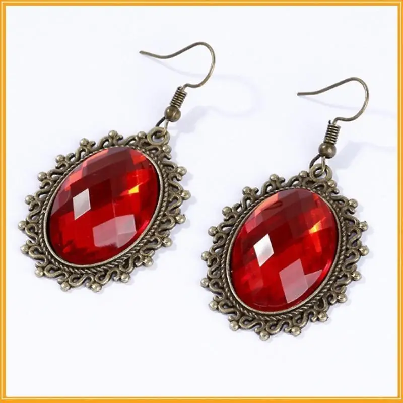 

B95F Halloween Day of the Deads Costumes Flower Headbands Gloves Flower Choker Earrings Dias los Muerto Women Costumes