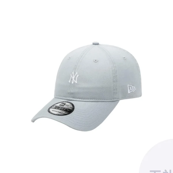 New Era Cotton Baseball Caps Unisex Snow Gray 13549149