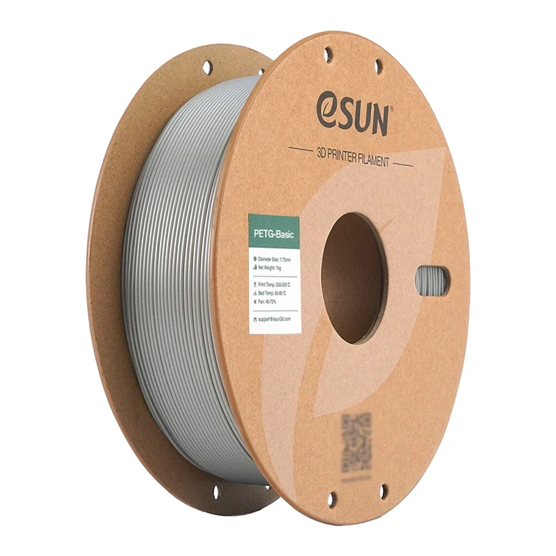 eSUN Basic PETG 3D-filament 1,75 mm 1KG 2,2LBS Hoge taaiheid 3D-printerfilamenten PETG Basic voor Bambu Lab 3D-printmaterialen