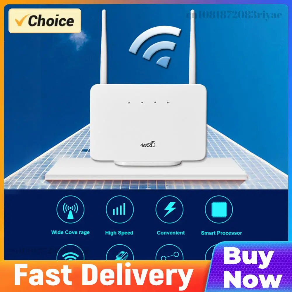 

4G LTE CPE роутер-модем с внешней антенной, беспроводной 4G роутер с слотом для SIM-карты, вилка EU, подключение к интернету