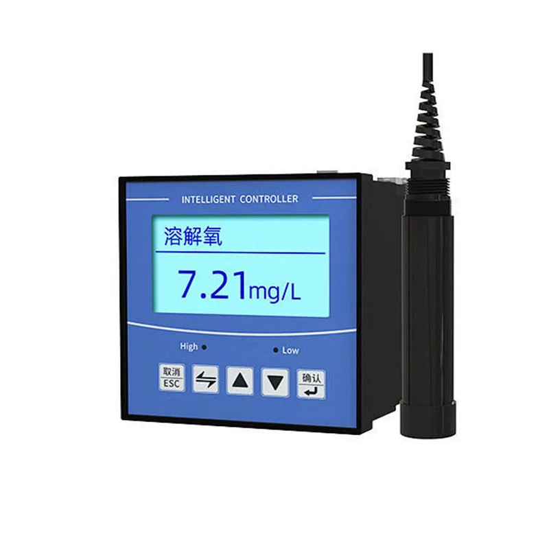 Detector de oxígeno disuelto en línea, probador de contenido de oxígeno DO de fluorescencia, Sensor de acuicultura, medidor de oxígeno disuelto, controlador 485