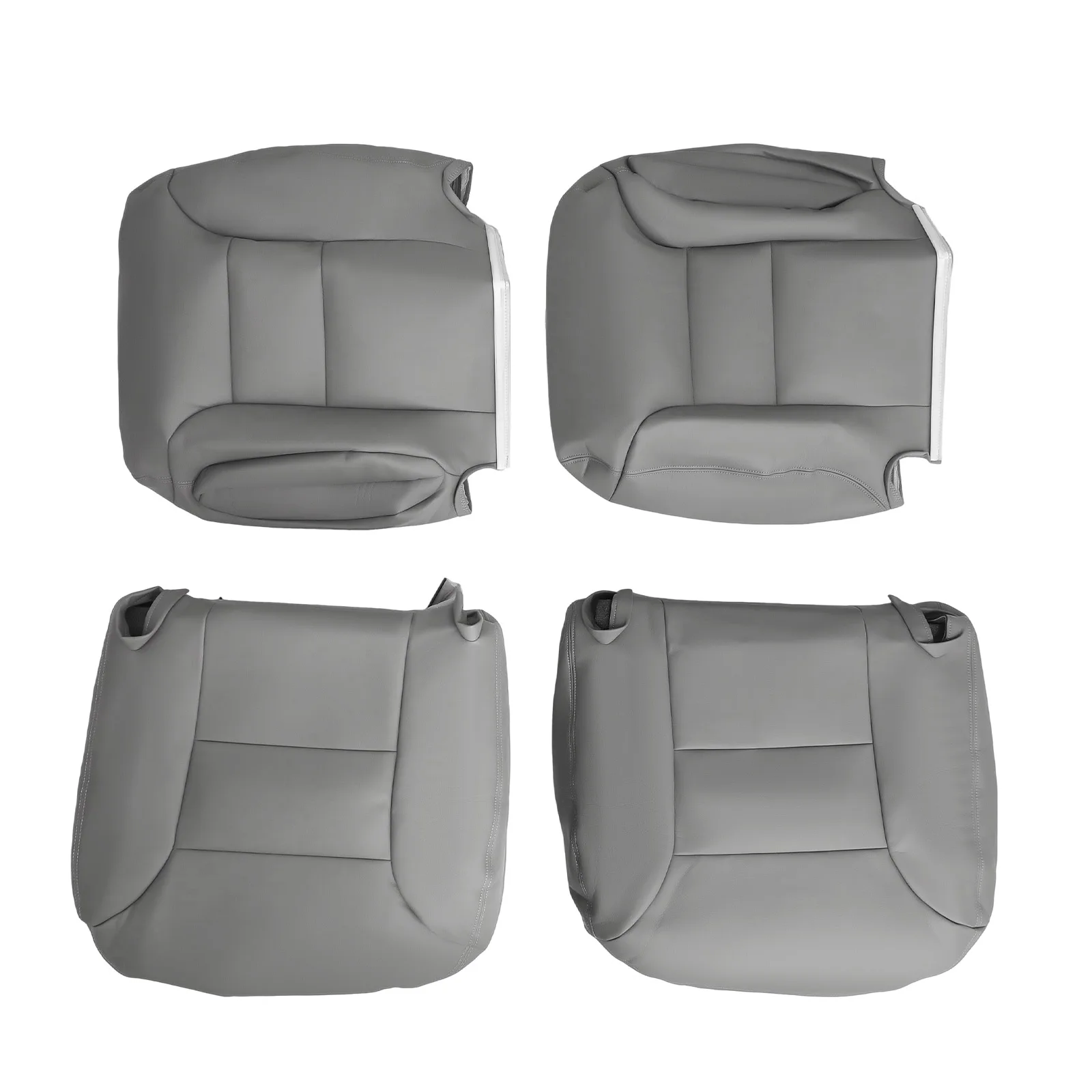 Seat Cover Gray Fit for Chevy Tahoe Silverado 1995 1996 1997 1998 1999 Gray