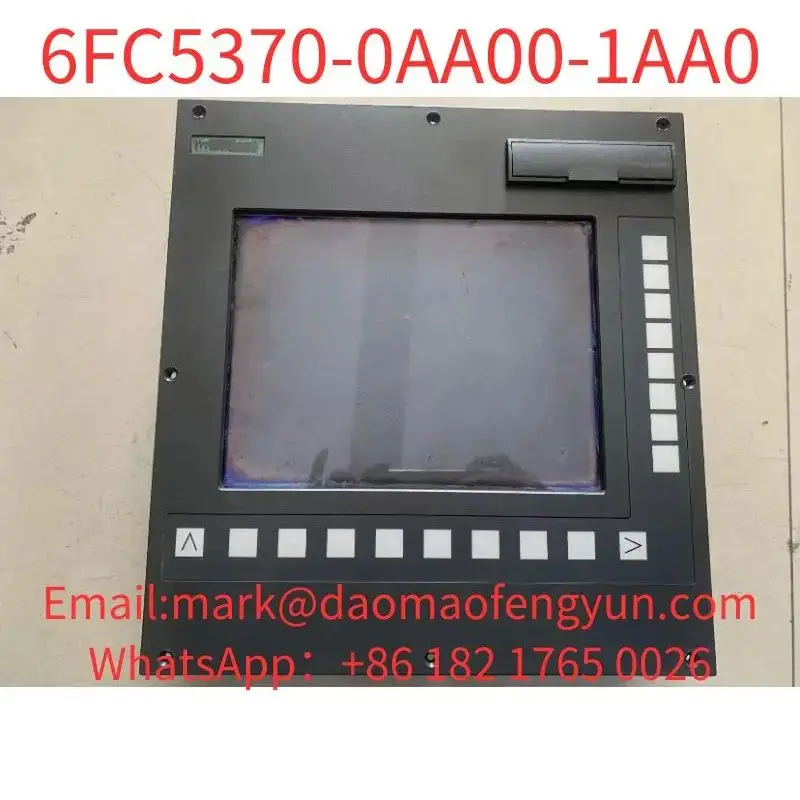 

6FC5370-0AA00-1AA0 Used Tested OK In Good Condition SINUMERIK 802D sl version T/M value CNC operator panel