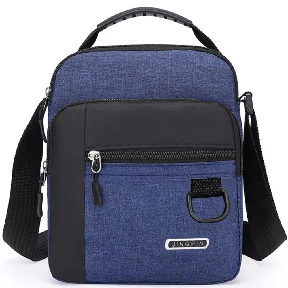 Multi-color Crossbody Waist Bag Waterproof Nylon Material Crossbody Bag Large Capacity Multi-layer Design Shoulder Bags