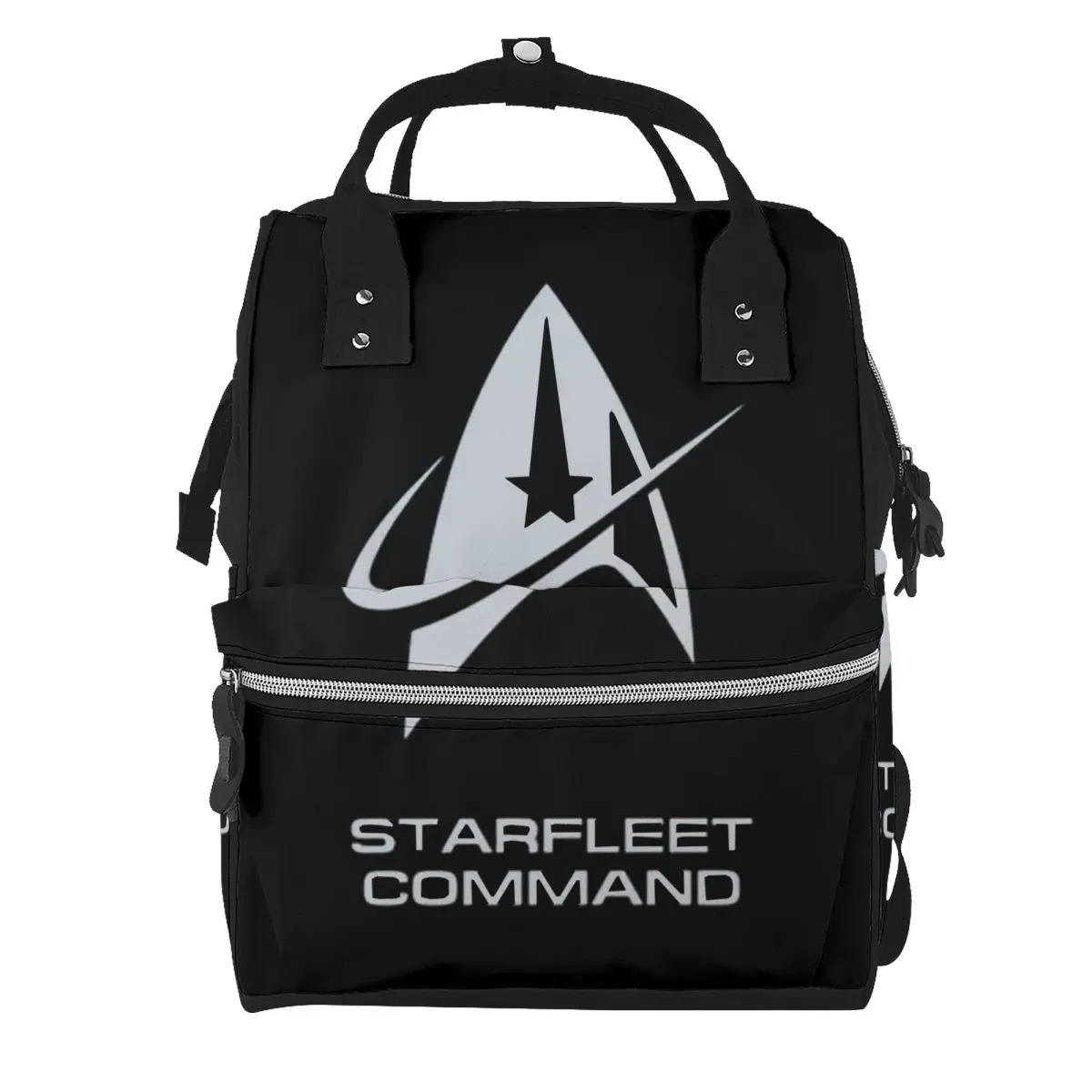 Star Treks Science Fiction TV Series Student Backpack School Bag Hiking Travel Daypack for Men Women Bookbag Shoulder Bags