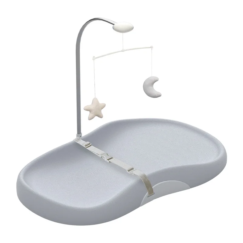 Afbeelding 6: Babyfond Draagbare Baby Luiertafel, Geïntegreerd Verzorgingsstation met Polyurethaan Bekleding, Afneembaar Kussen