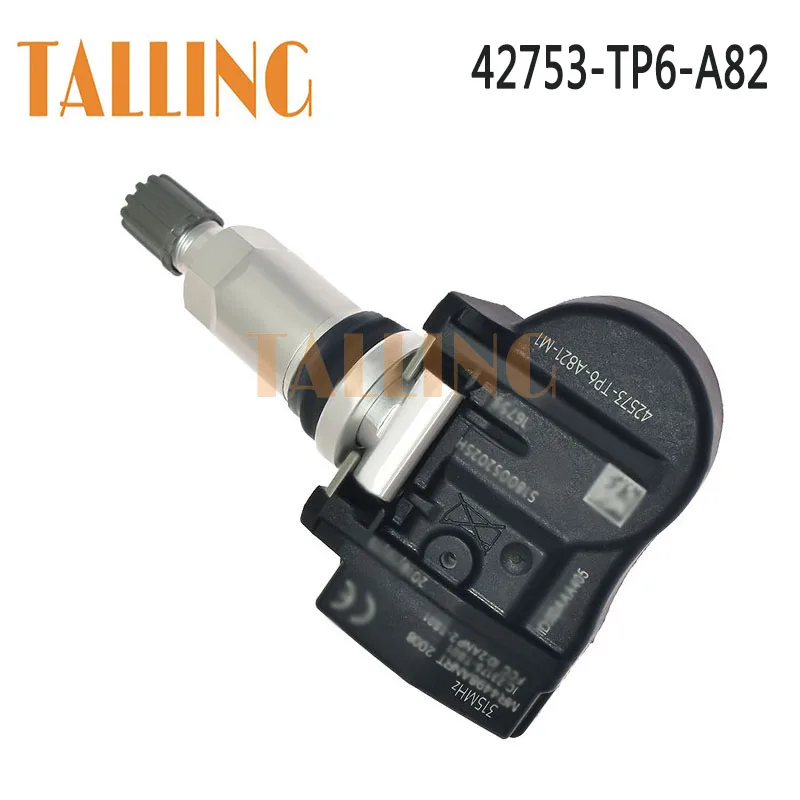 42753-TP6-A82 4Pcs TPMS Tire Pressure Sensor for Honda Accord Crosstour 3.5L V6 2010-2015 CR-V 2.4L 2012 2013 315MHZ 42753TP6A82