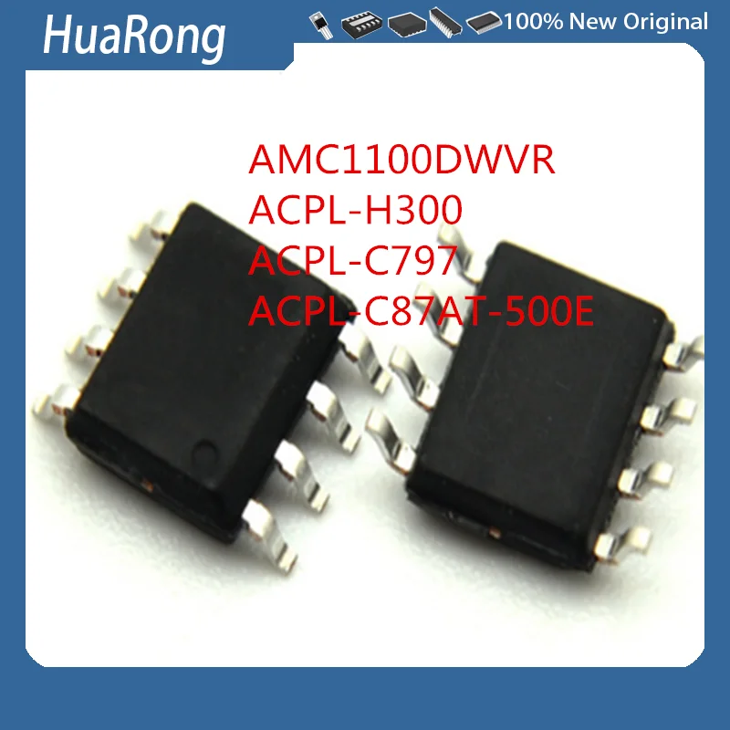 5Pcs/Lot  AMC1100DWVR AMC1100DWV AMC1100 SMD  1.27MM  ACPL-H300    ACPL-C797   ACPL-C87AT-500E SOP8