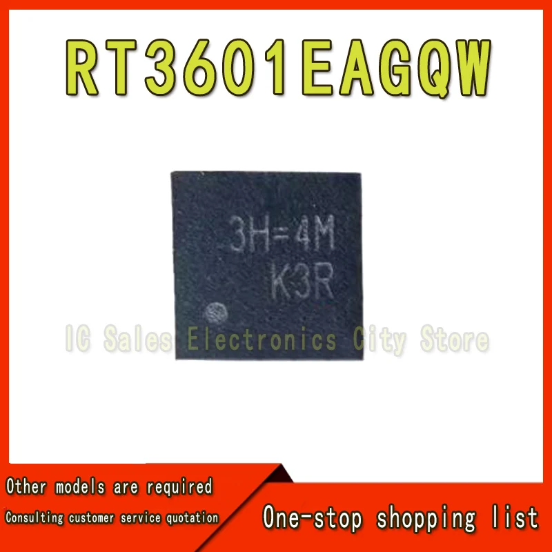 (2-5piece) 100% New RT3601 RT3601E RT3601EA RT3601EAGQW 3H=.. QFN-28 Chipset