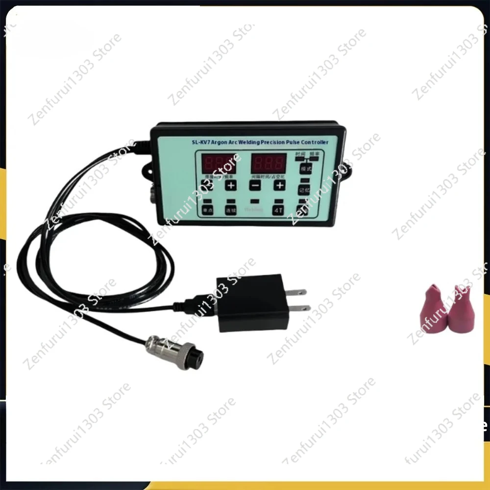 Argon Arc Welding High Precision Time Pulse Controller DIY Stainless Steel Cold Welding Machine Modified Cold Welder SL-KV7
