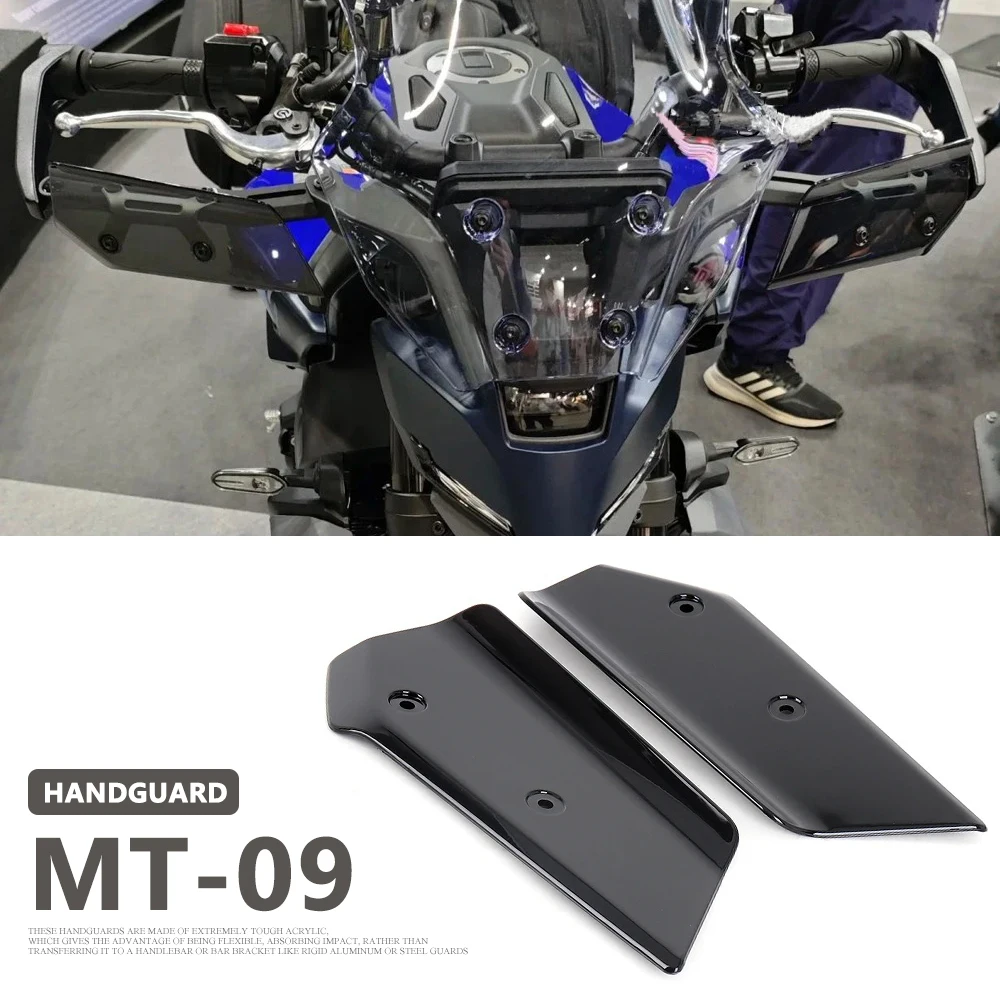 

Motorcycle Accessories Handguard Shield Hand Guard Protector Windshield For YAMAHA MT-09 MT 09 MT09 SP mt09 2024